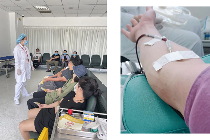 优德88集团开展无偿献血活动