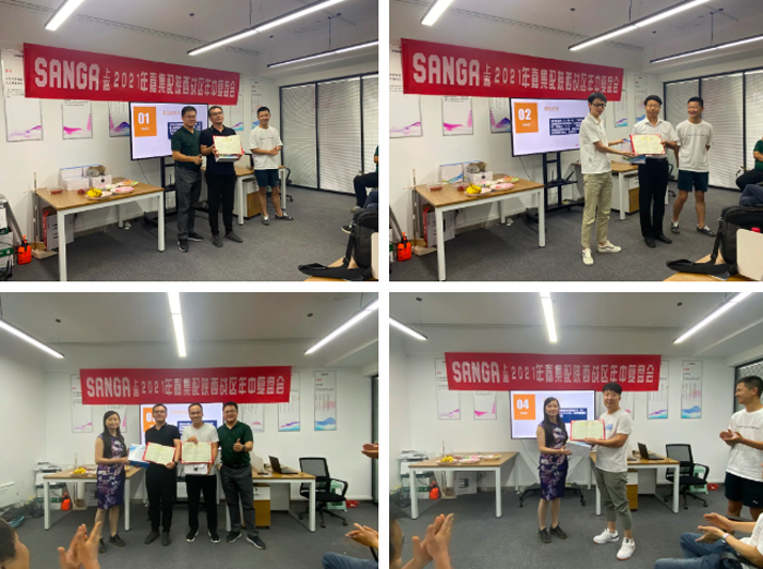 表彰先进个人和团队