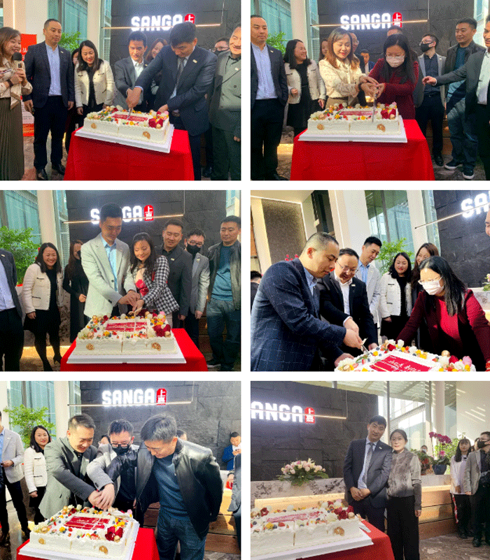 切蛋糕:携手并进 共享甜蜜